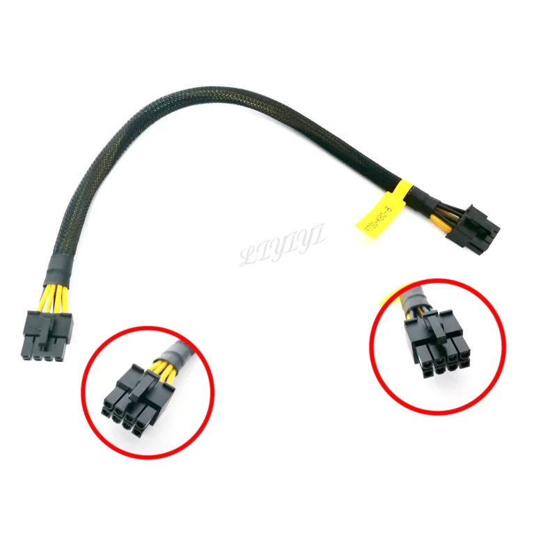 PCIE GPU 8Pin to 8Pin Power Cable For DELL R730 to Nvidia K80/M40/M60/P40/P100