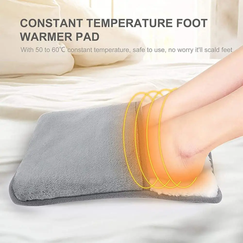 Detachable Foot Warmer Foot Heater Extra Electric Foot Warmer with Fast Heating Temperature Control Auto Shut-off for Ultimate