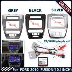 For FORD 2010 FUSION10.1INCH iron gray silvery black Car Radio Android Stereo audio screen multimedia video player cable Harness