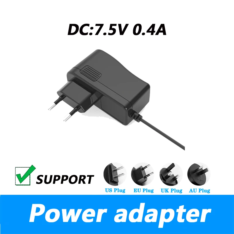 DC 7.5V 400mA Electronic Scale 7.5V 0.4A Balance Scale Power Adapter DC 5.5*2.1mm