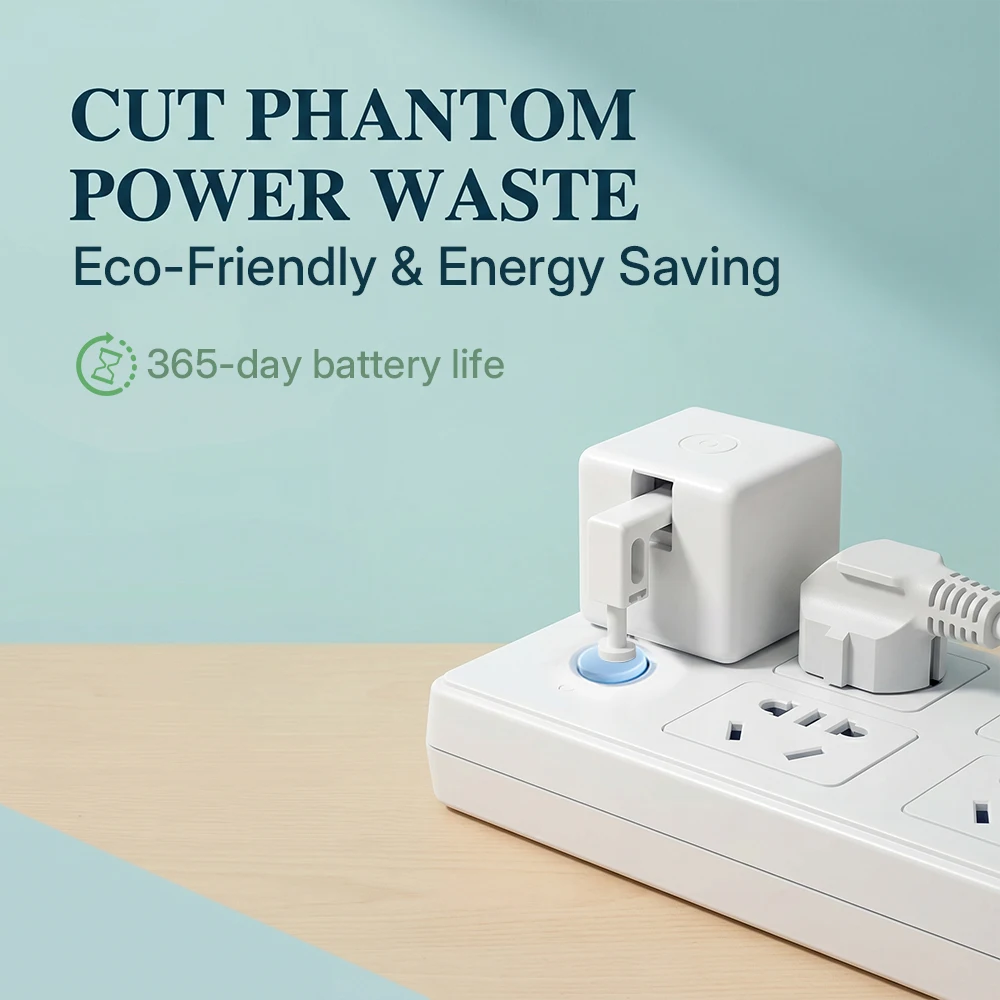 For Zigbee Smart Fingerbot Plus Switch Button Pusher Touch Arms Fingerbot Works with Tuya Smart Life Control for Alexa Google