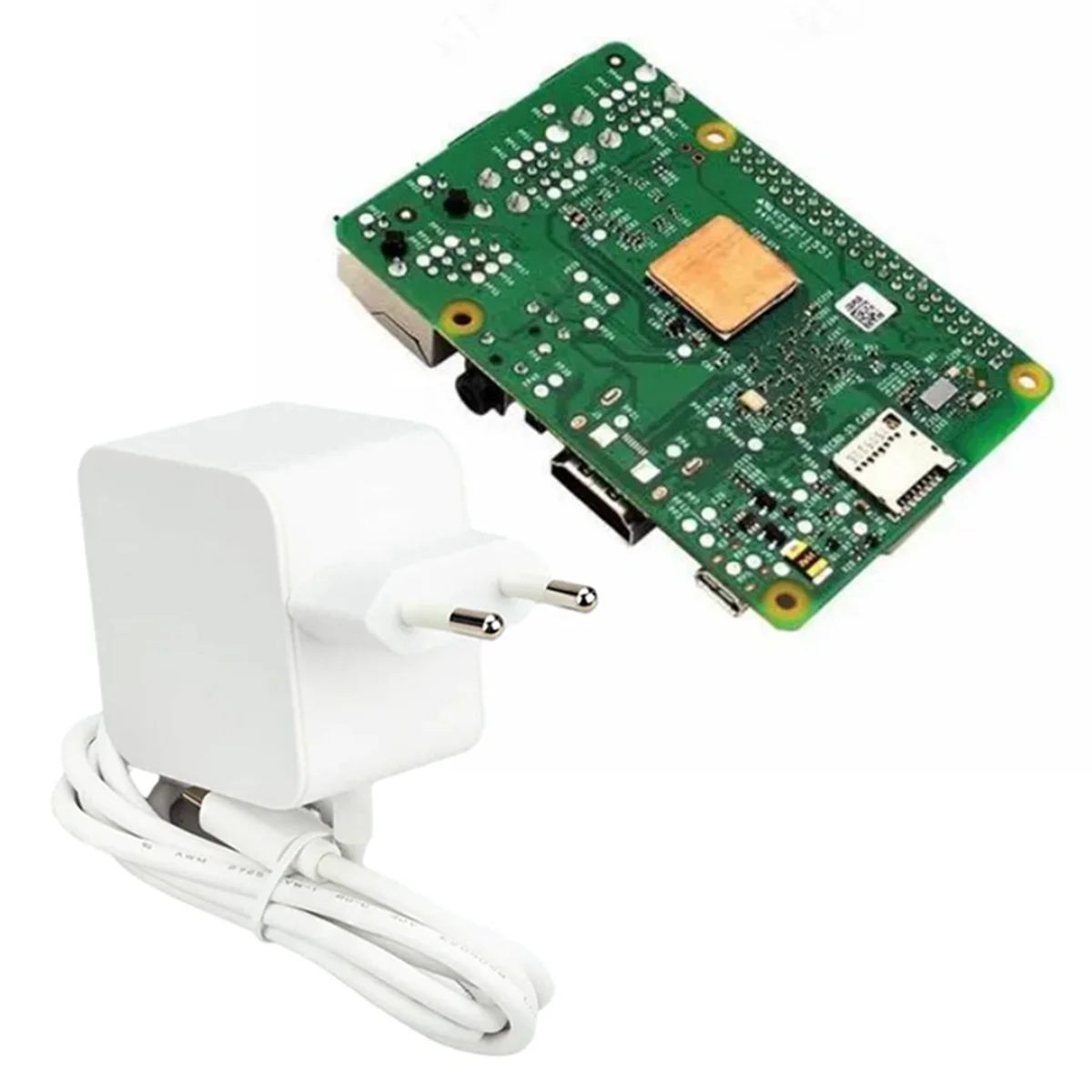 

ADEGBO-Improved For Raspberry Pi Generation 5 Pi5 Power Supply Adapter with EU Plug