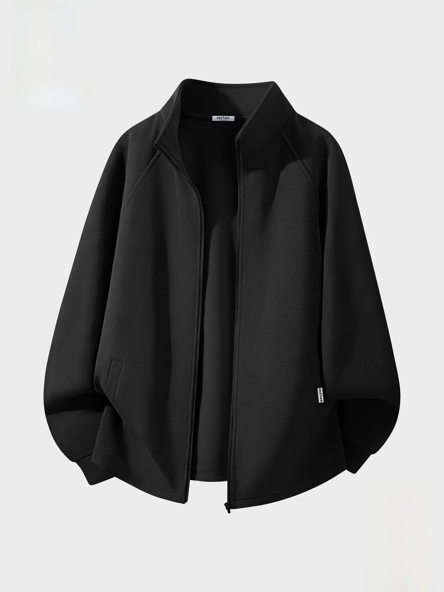 

Heavyweight Knitted Jaet Men's Spring 2026 American Sle Big Mouth Monkey Stand Collar Cardigan Casual Outerwear