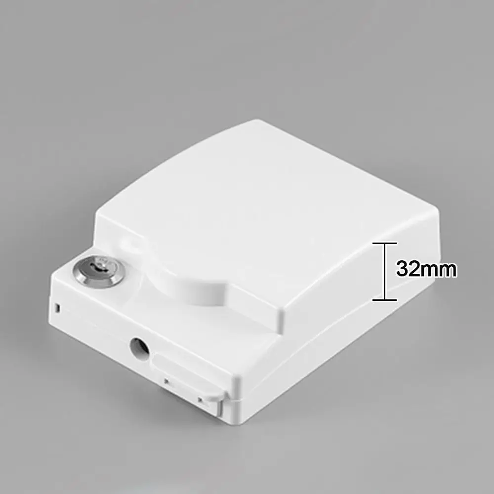 

Защитная крышка переключателя с замком, пластиковая самоклеящаяся розетка, водонепроницаемая коробка, тип 86, крышка электрической вилки для ванной комнаты