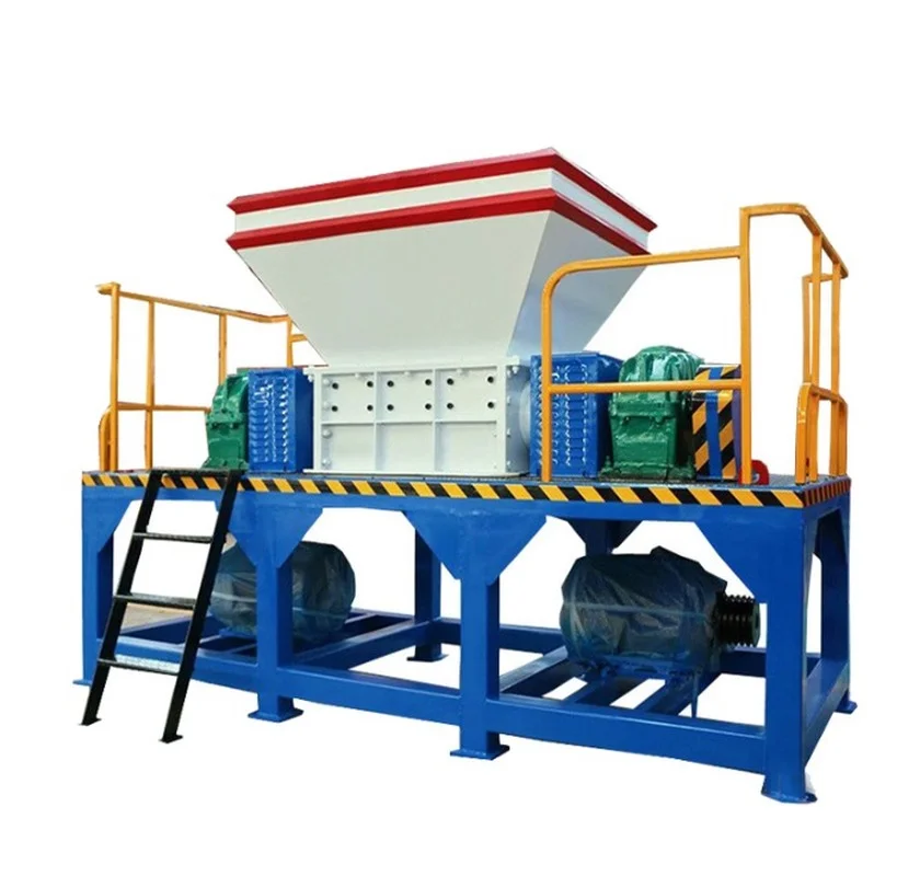 YUGONG Waste Tire Rubber Recycling  Tire Recycle Plant Tire Primary Shredder Tire Rubber Granulator Tire Shredding Machine