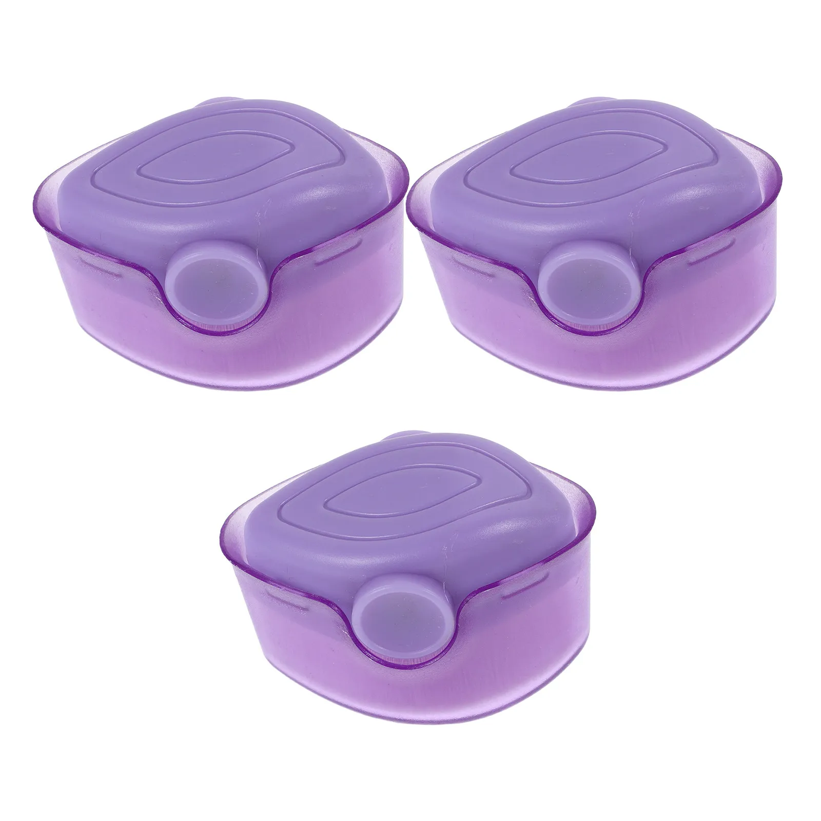 3Pcs Sunscreen Applicator Brush Portable Foundation Makeup Brush Cover Cream Blending Tool Face Body Leg Tanning Self Tanner