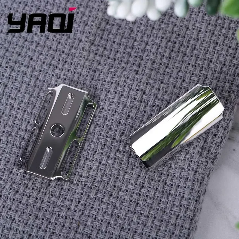 Yaqi Vostok 90SB Straight Razor Safety Razor Head 316 Stainless Steel Polished 0.90mm Blade Gap Men's Shaving Accessory