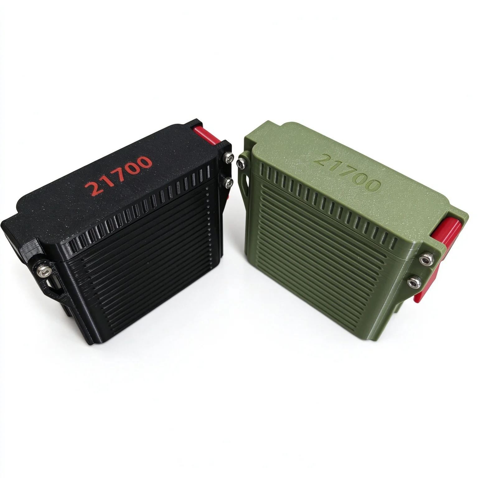 Dust‑Proof Waterproof 21700 Battery Storage Box Hard Shell Protective Holder Portable EDC Container for 21700 Cells Outdoor Use