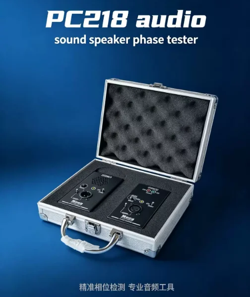 PC218 Phase Polarity Tester/Checker/Detector ，Audio Speaker Microphone Sound Testing