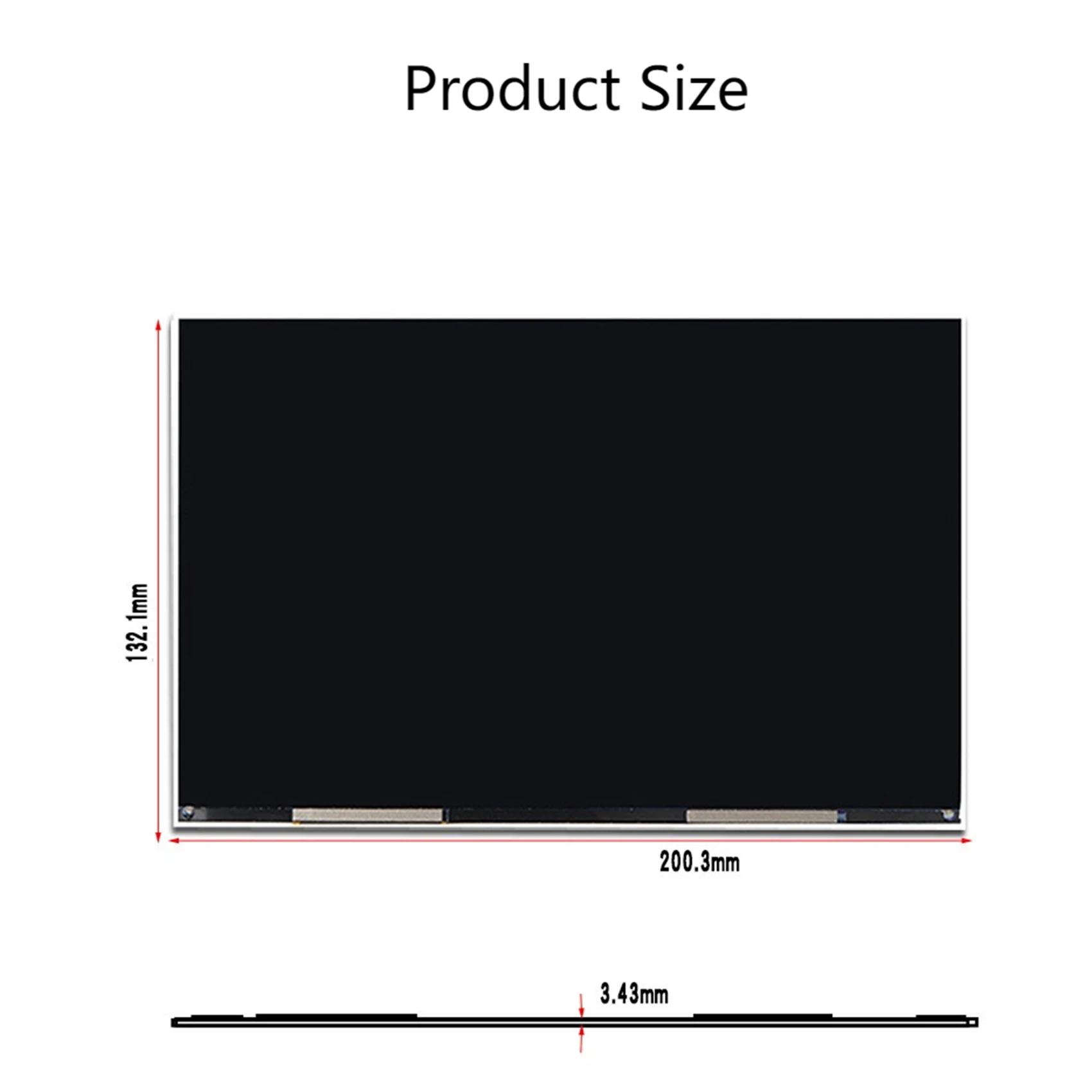 Imagem -03 - Display Lcd hd para Impressora 3d Uniz Slash c Uniz Slash 8.9 Resolução 2560x1600 Ips Tftmd089030