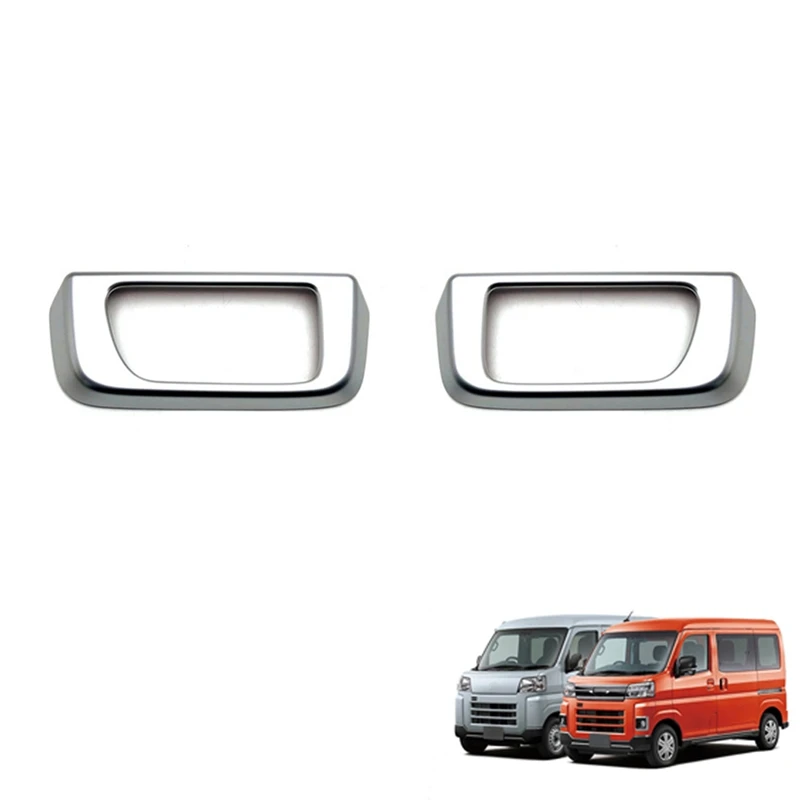 2Pcs Inner Door Handle Bowl Panel Cover Trim For Daihatsu ATRAI / HIJET CARGO 2022+ RHD Interior Mouldings