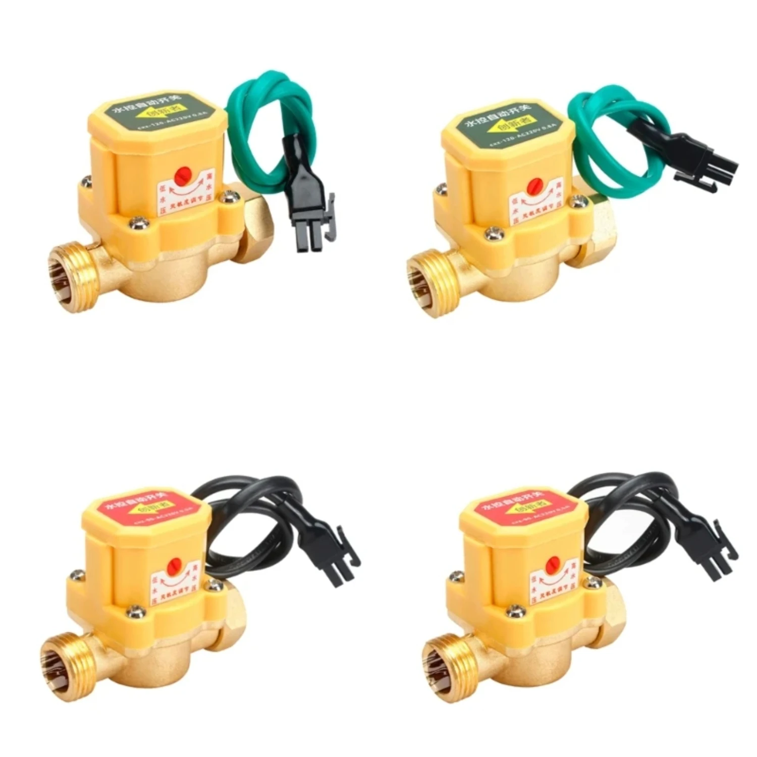 Efficient and Durable Automatic Water Flow Sensor Switch with Easy Installation and G1/2 to G1/2/G3/4 Thread Connector for Preci