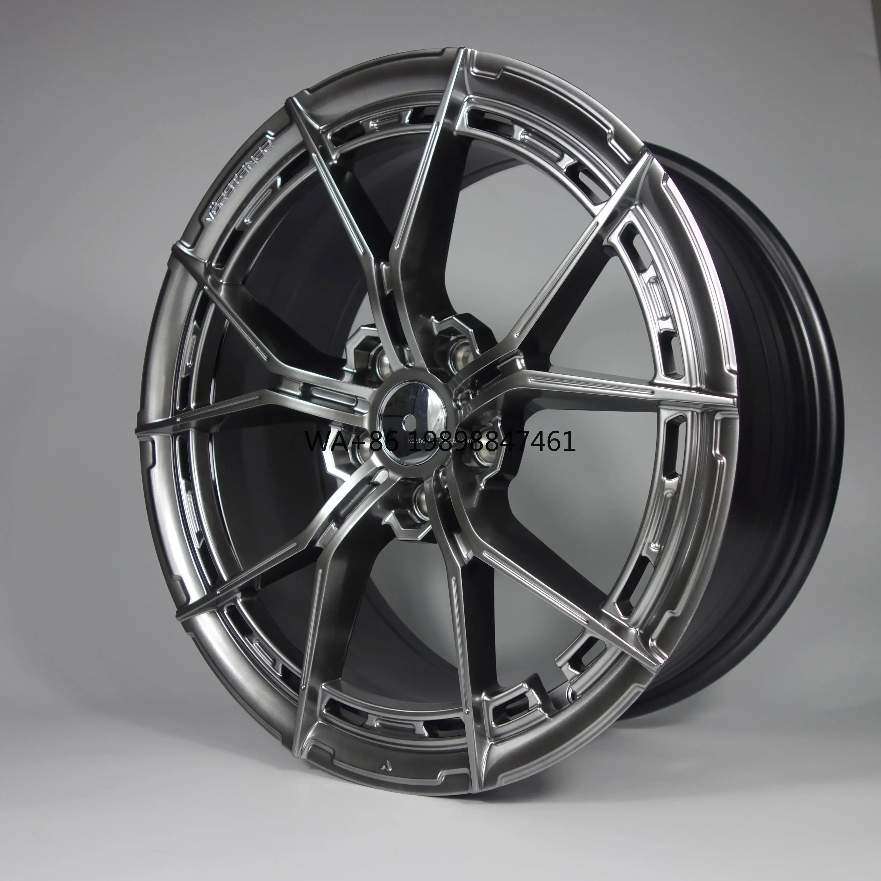 

Hyper Black 18-19 Inch Forged Aluminum Alloy Passenger Car Wheels 5X114.3PCD Wheel Hub Fit Honda Toyota 19 Aftermarket Wheels