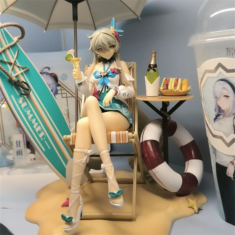 

25cm Honkai Impact 3 Figures Kiana Kaslana Anime Figure Kiana Kaslana Statue PVC Gk Sexy Chassis Model Doll Ornament Toys Gift