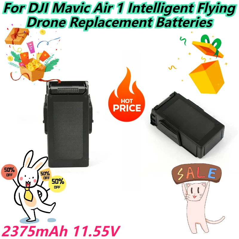 

2375mAh 11.55V For DJI Mavic Air 1 Intelligent Flying Drone Replacement Batteries