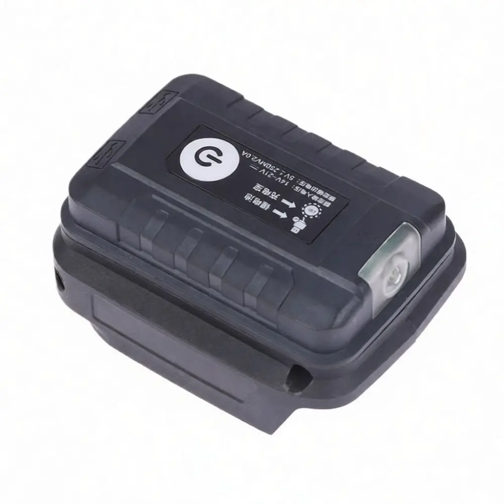 Power Source Converter For Makita Battery Dual USB Adapter Mobile Charging Station For Workshop And Home Repair