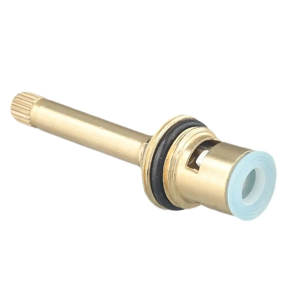 1Pcs 76mm 82mm Tap Valve Core Copper Brass 1/2 Inches Interface Faucet Cartridges Extended Long Handle Top Valves Fittings