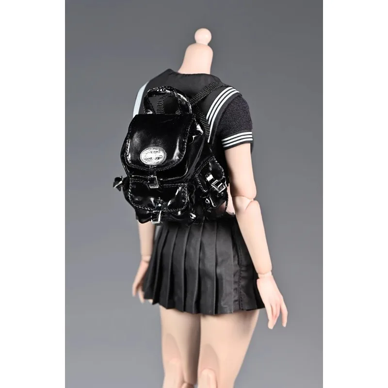

1/6 Scale Fashion Female Multiple Pockets Backpack Soldier Doll Bag Model for 12in BJD Ob Action Figures Decoration