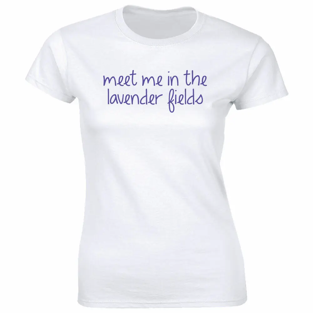 Meet Me In The Lavender Fields T-Shirt for Women