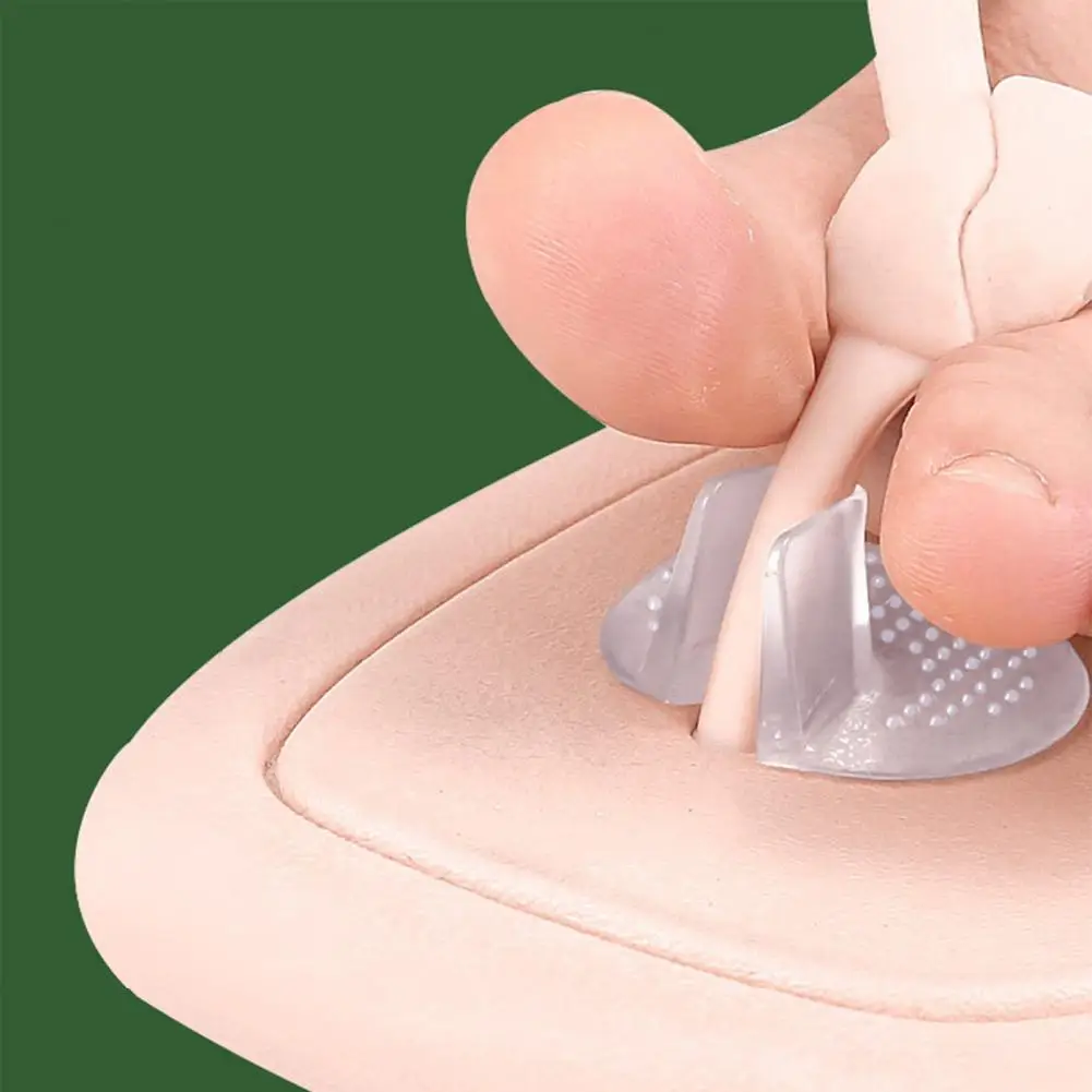 Flip Flop Toe Cushions Forefoot Pads for Sandals Gel Pads for Thong Sandals No Slip Silicone Flip Flop Inserts Self for Pain