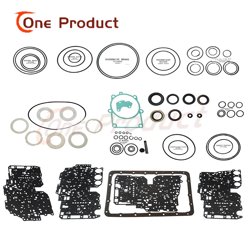 

A343E A343F 30-43LE Transmission Overhaul Kit Seals Gaskets Repair Kit for TOYOTA 2700 HYUNDAI Terracan Car Accessories