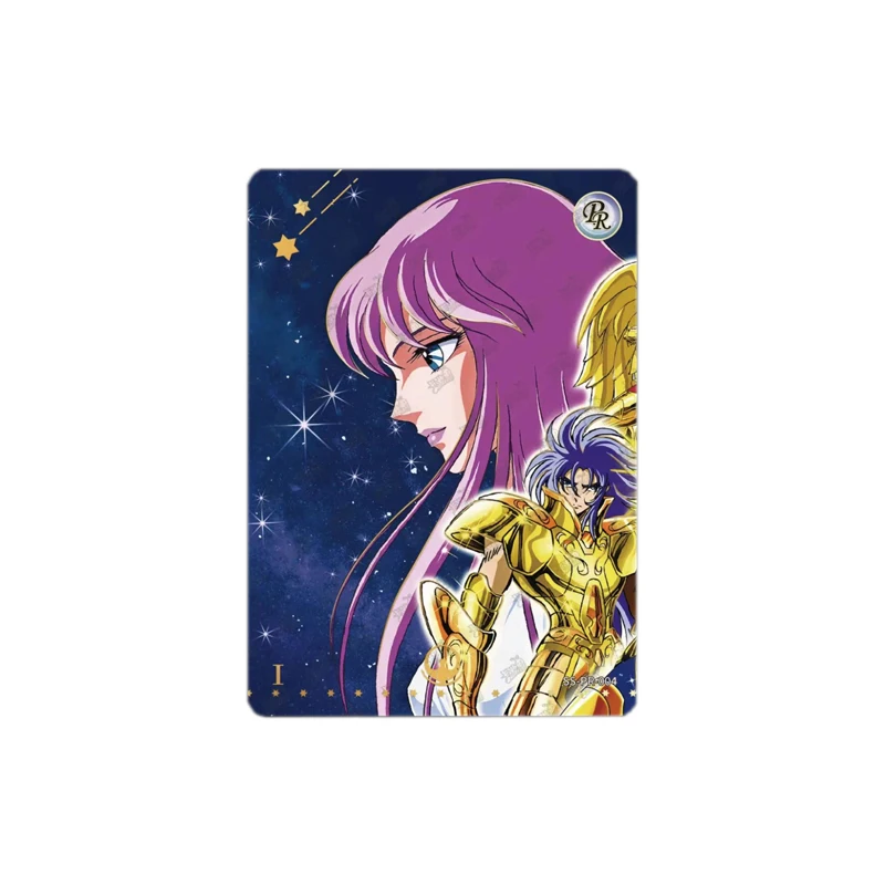 Kayou Saint Seiya Card PR Full Series No.001-009 Anime Character Athena Pegasus Poseidon Rare Collection Card Kids Hobby Gift