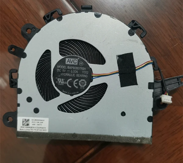 Cooling Fan For Lenovo IdeaPad 15 V15 S145 S145-15IWL 340C-15IWL AST/IKB/API BAPB0807R5H Y002 DFS5M32506331P FLAW FM9P NS85B21