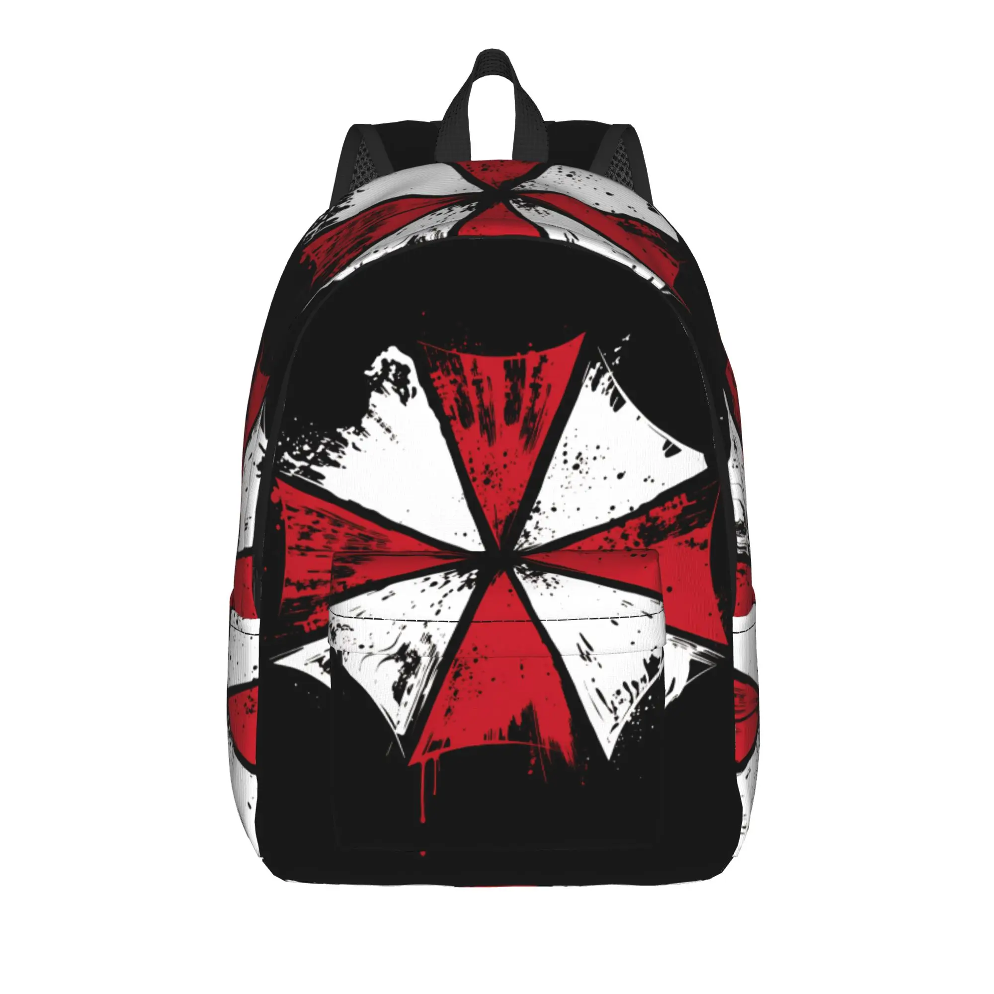 Game R-Resident E-Evil U-Umbrella Backpack  Men Polyester Cycling Backpacks Large Modern High School Bags Rucksack