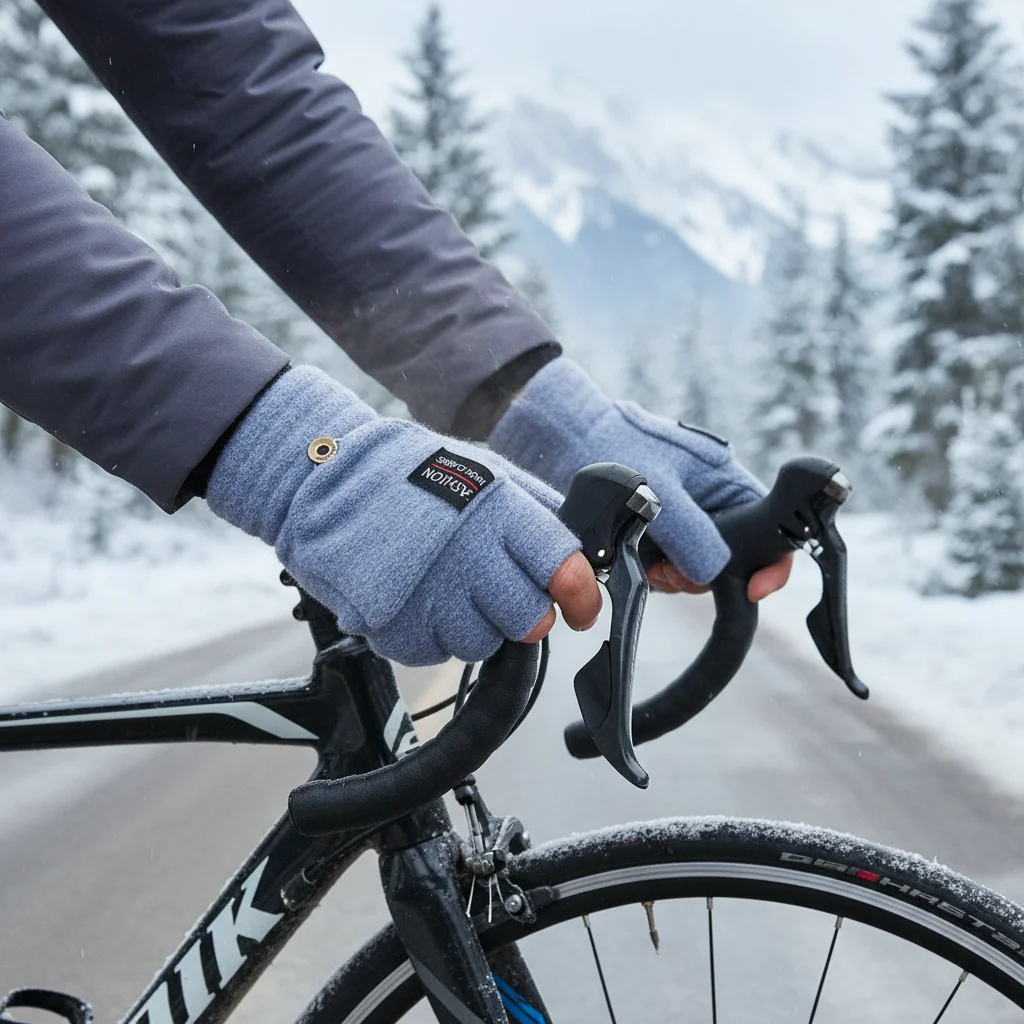 

Перчатки с USB-подогревом, сенсорный экран, зимние теплые велосипедные перчатки с откидной крышкой на пальцах, перезаряжаемая грелка для рук для катания на лыжах на открытом воздухе