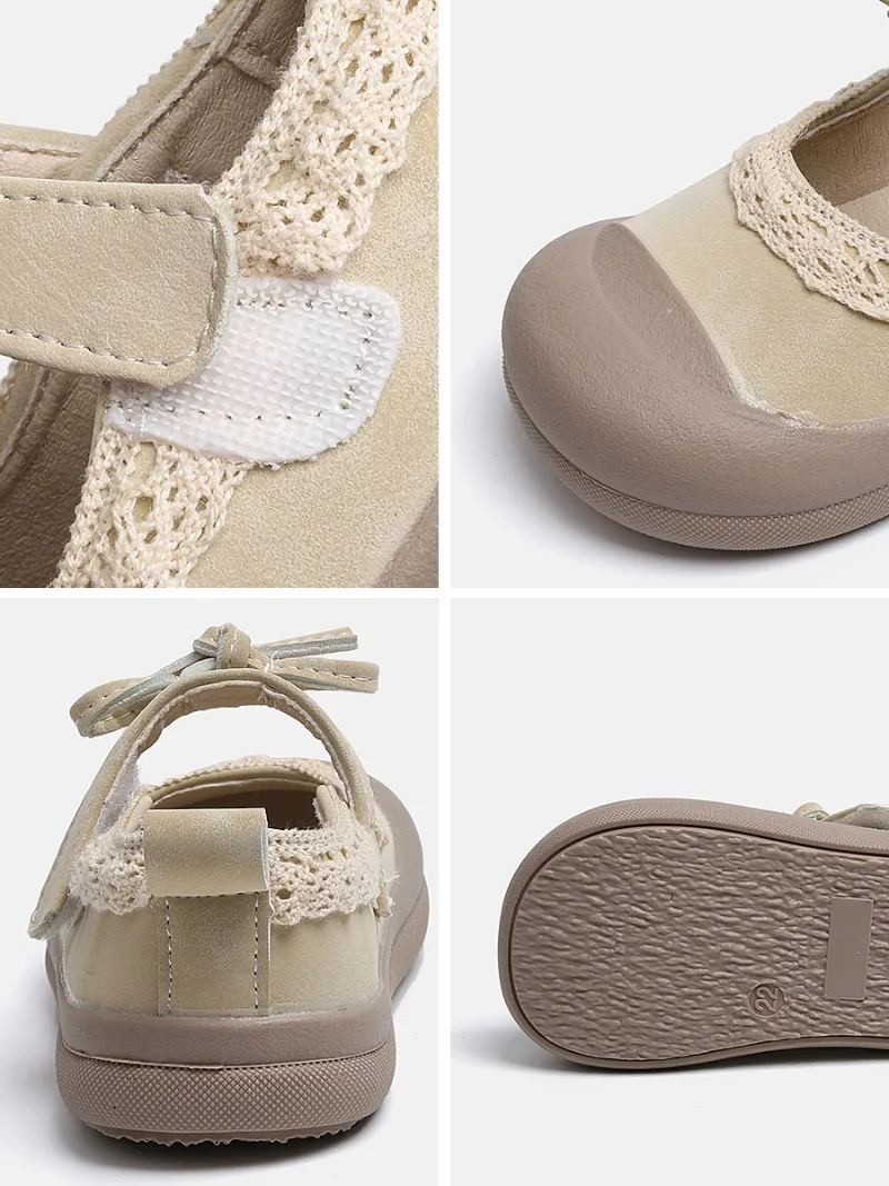 

High Quality Toddler Girls Sneakers Ruffles Casual Lightweight Baby Kids First Walking Shoe for Kids Spring Autumn Infant Shoes