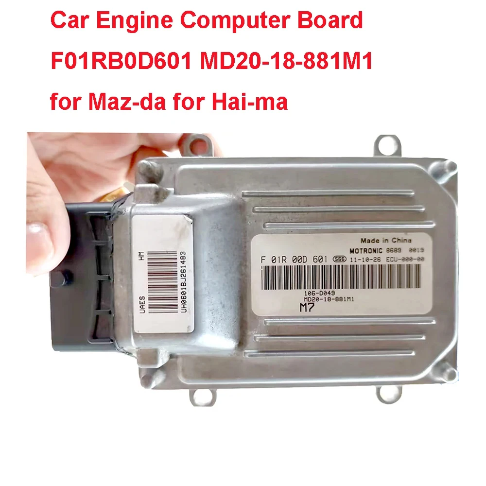 

Car Engine Computer Board F01RB0D601 MD20-18-881M1 474QB ECU Electronic for Hai-ma M7 for Maz-da F01-R00D601 High Quality