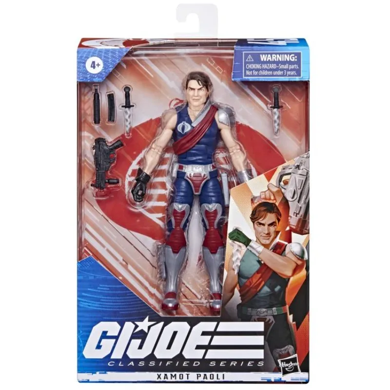 Hasbro Original G.I. Joe Anime Figure Twins Tomax Xamot Paoli Action Figure Toys for Boys Girls Kids Gift Collectible Ornaments