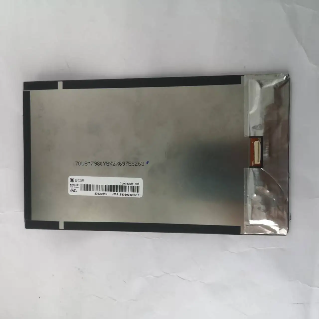 شاشة عرض LCD 7 بوصة TV070wsm-th0 600 × 1024 TFT-LCD WSVGA IPS 39 دبابيس تعمل باللمس على الخلية #1