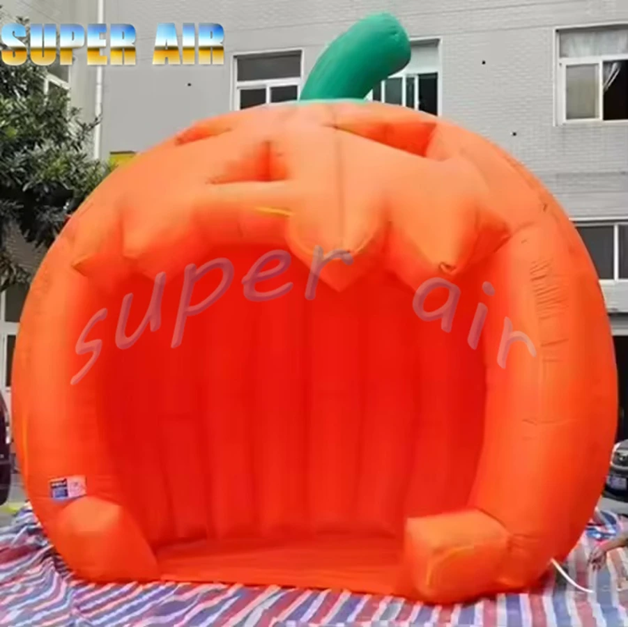 الجملة في الهواء الطلق مرحلة حفلة الهالوين منزل اليقطين نفخ عالي الجودة للعب الأطفال #3
