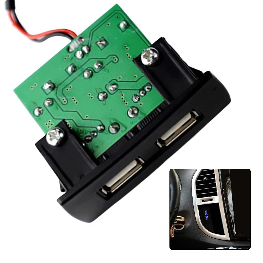 For Mercedes-Benz Vito Car Charging Interface Car Charging Solution 2.4A Current Made Of ABS Material Non-deformed Structure