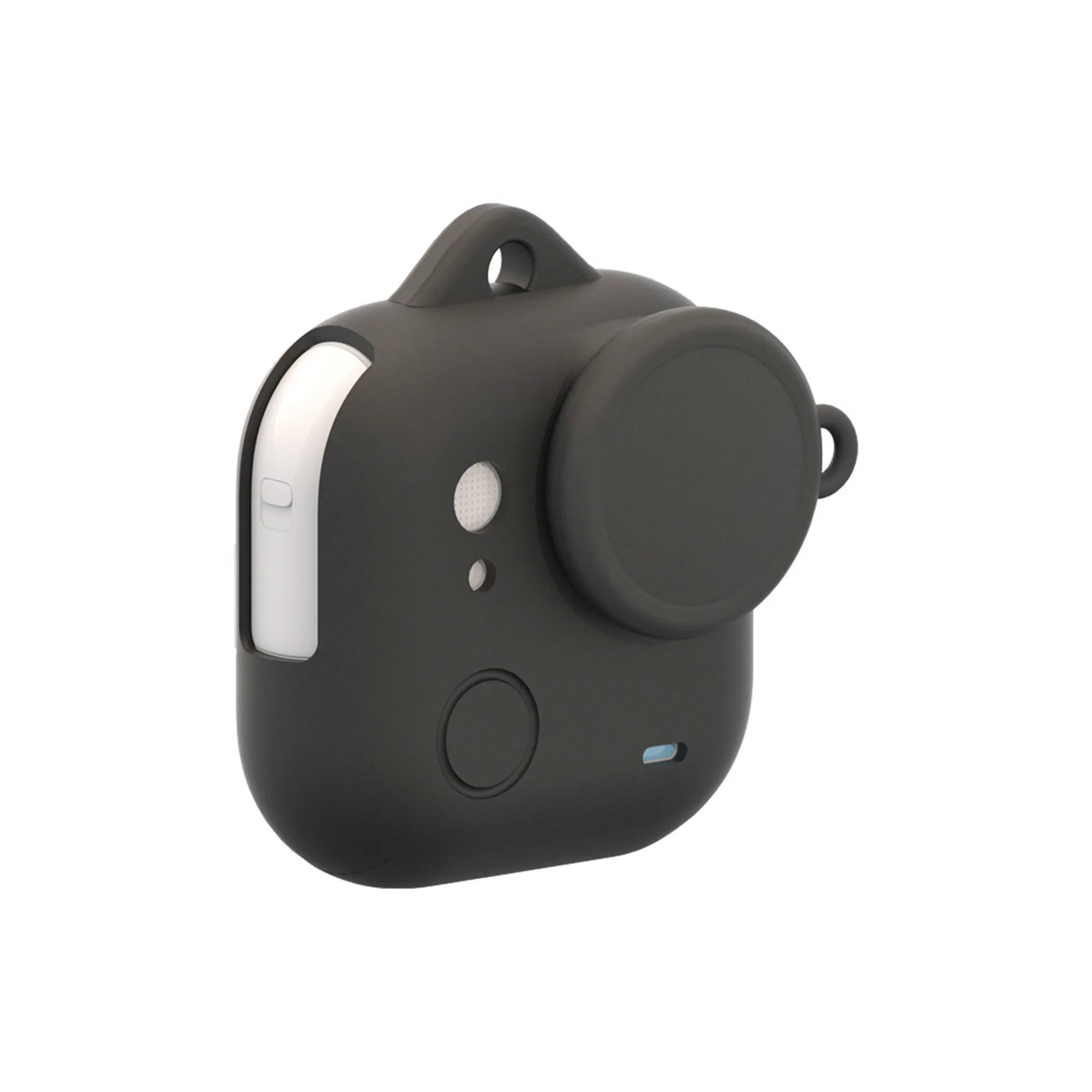 Wtohoby Silicone Cover Case + Lens Cap for Insta360 GO Ultra Panoramic Action Camere Case Thumb Camera Accessorie