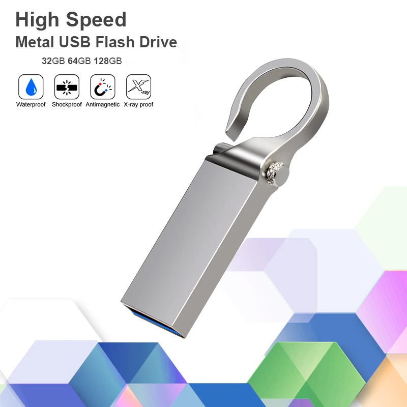 クリエイティブキーホルダーUSBフラッシュドライブ128GB 64GBメタルペンドライブ32GBペンドライブUSBメモリスティック防水フラッシュドライブUSBメモリ