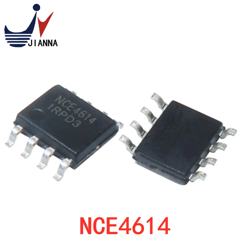 NCE4614 SOP-8 40V/8A N+P channel MOS FET can be packed in multiple specifications