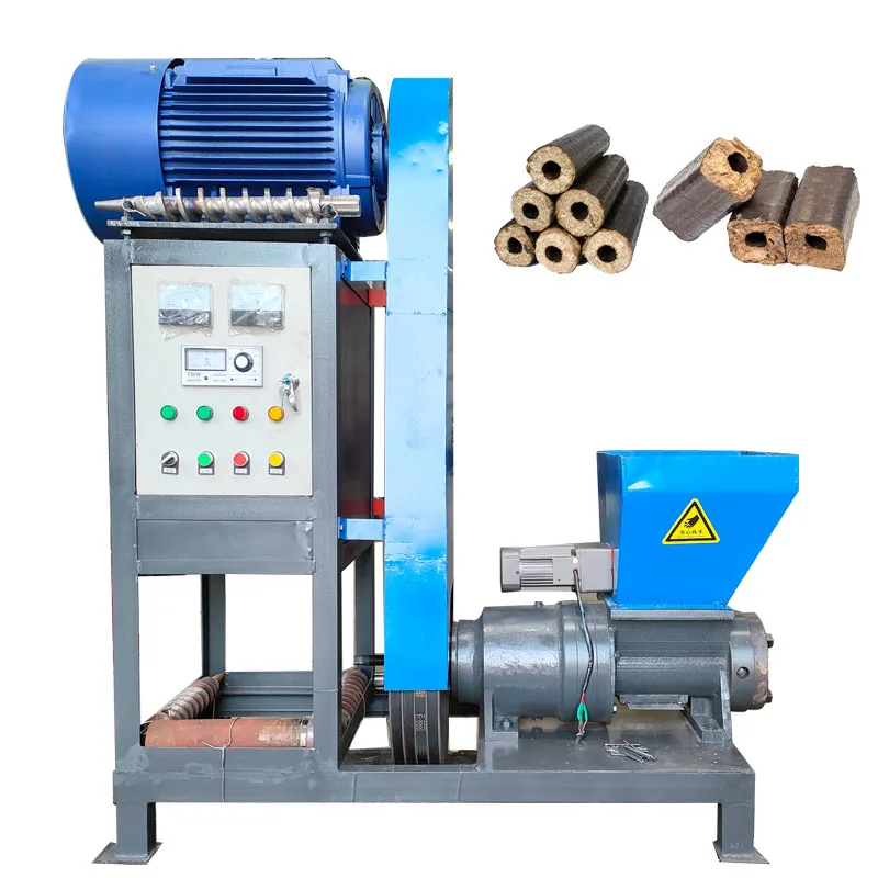 

Price Sawdust Briquette Charcoal Making Machine Biomass Wood Fuel Compressed Sawdust Logs Briquettes Machine