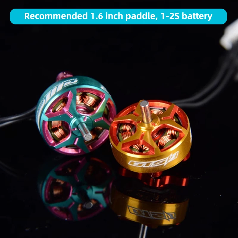 RCINPOWER GTS V3 Brushless Motor 1003 10000KV 2S 18000KV 22000KV 1S for FPV Freestyle 1.6-2inch Tinywhoop Drones - DIY Parts