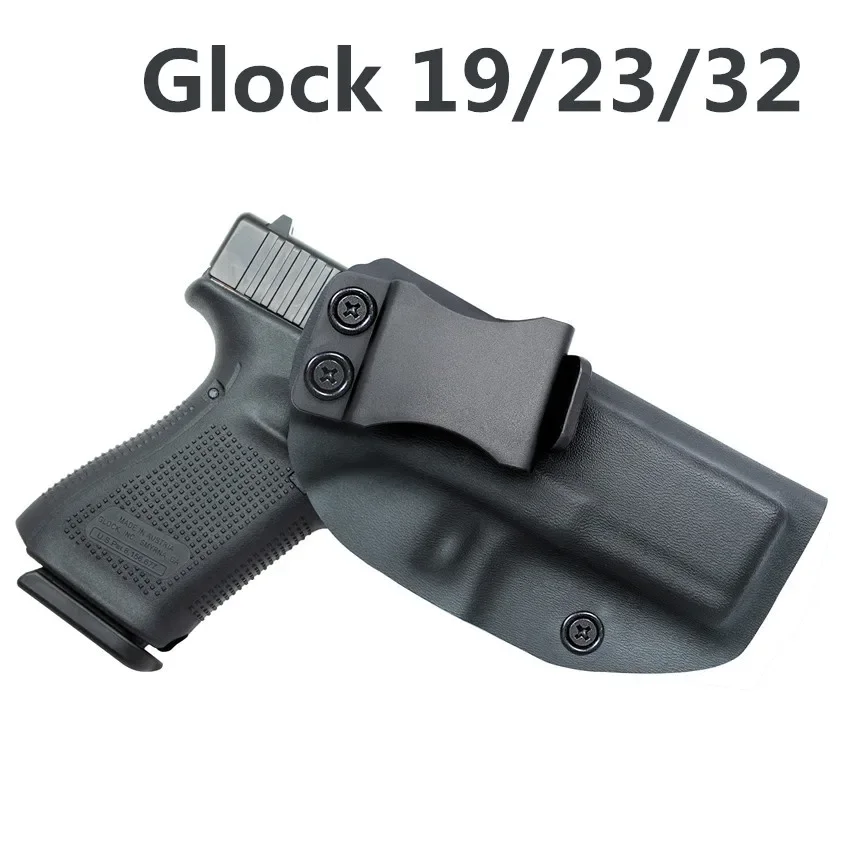 IWB Kydex Étui Gauche Glock 17 19 22 23 25 26 27 28 31 32 33 43 43X À L\'intérieur de La Ceinture de Transport Dissimulé CCW Aiwb Annexe