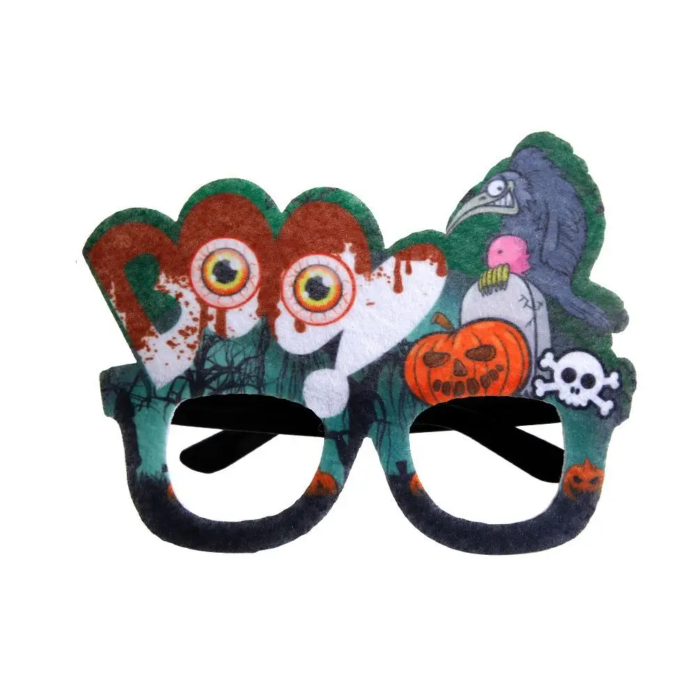 

Novelty Bats Halloween Eyeglasses Frame Pumpkins Paper Ghost Funny Glasses Cosplay Props Halloween Cosplay Props Children