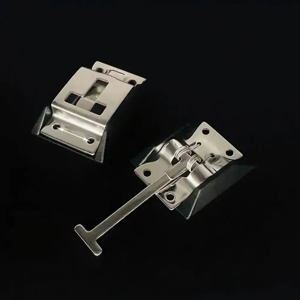 RV Cargo Door Wind Hook Truck Trailer Latch Stainless Steel Holder Galvanized Iron Heavy Duty Hardware Fixing Metal Buckle