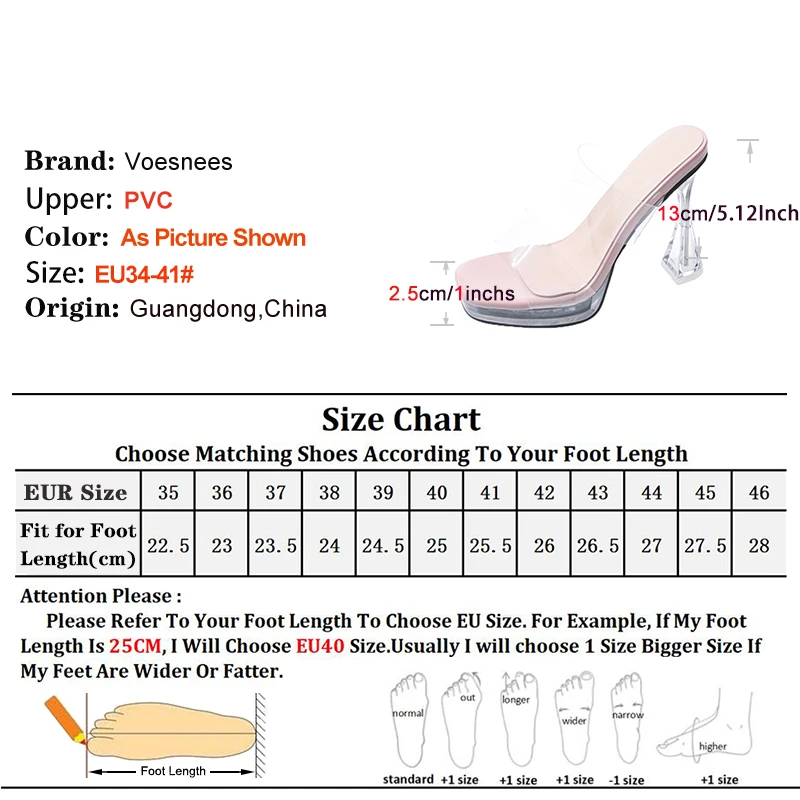 2025 جديد شفاف بولي كلوريد الفينيل واضح كعب النعال المرأة ساحة تو 10 سنتيمتر 13 سنتيمتر عالية الكعب البغال الصيف الانزلاق على الصنادل أحذية السيدات