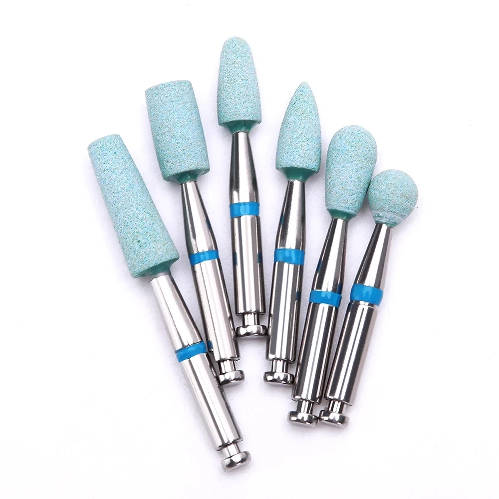 1 Pcs Dental Lab Polisher Ceramic Diamond Grinding Head Stone Coarse Grinder RA 2.35 Quick Polishing Dentistry Tool Durable