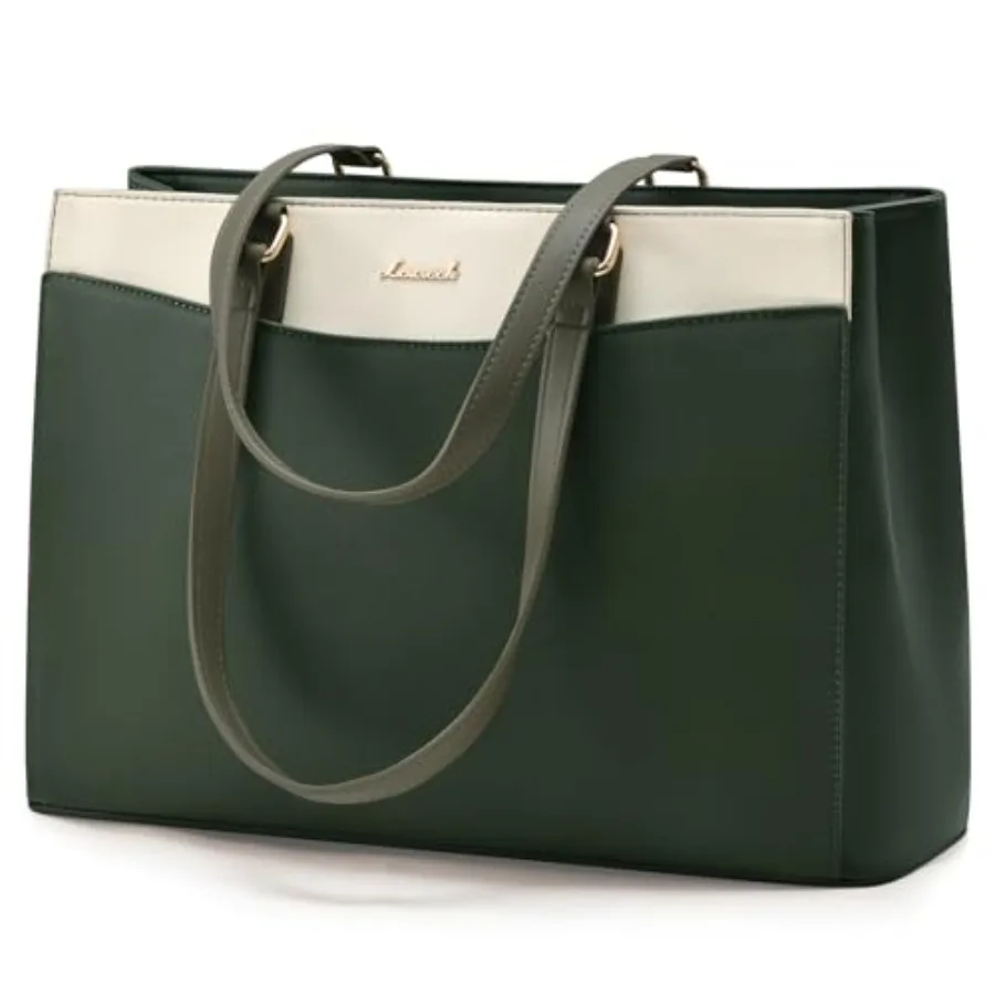 

Laptop Tote Bag for Women Work Bags Teacher Tote Bag Waterproof Leather Computer Bag Busess Laptop Purse Office Handbag Profess