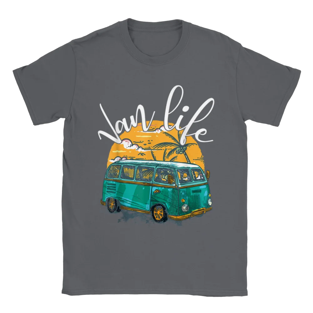 Van Life - Vintage Van Bus T-Shirt