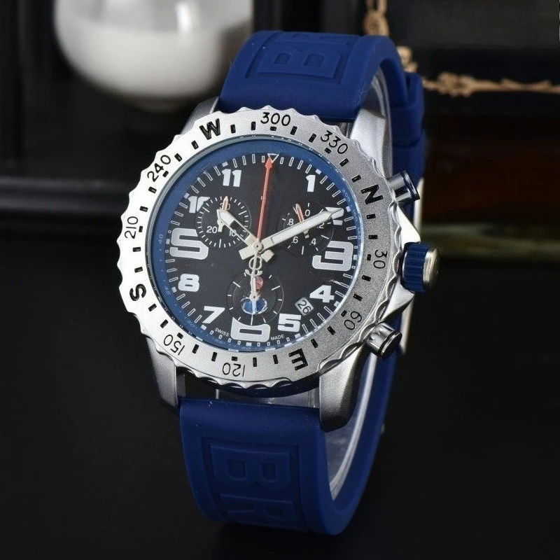 Street Trend Mechanical Watch Men's Self-winding Large Dial, Fashionable 6-pin Multi-function Men's Watch