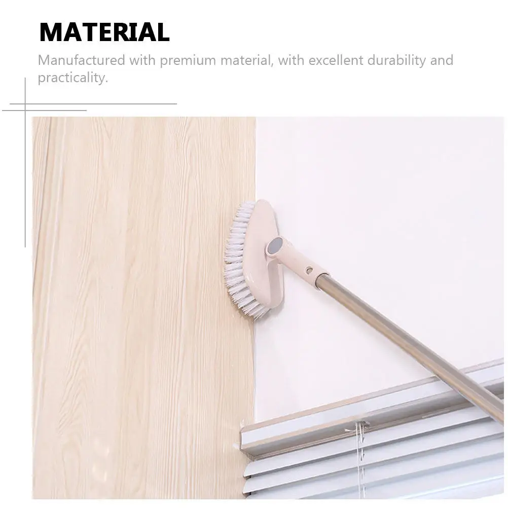 

Bathroom Floor Cleaning Brush Long Handle Sturdy Toilet Tile Cleaning Brush Household Home Supply Bathroom Supply