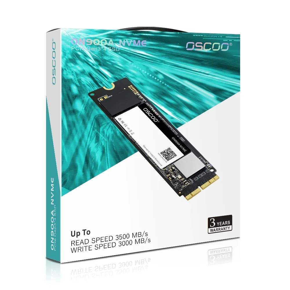 OSCOO 256GB 512GB 1 تيرا بايت NVME SSD PCIE SSD القرص الصلب لماك بوك A1369 A1465 A1466 A1368 A1502